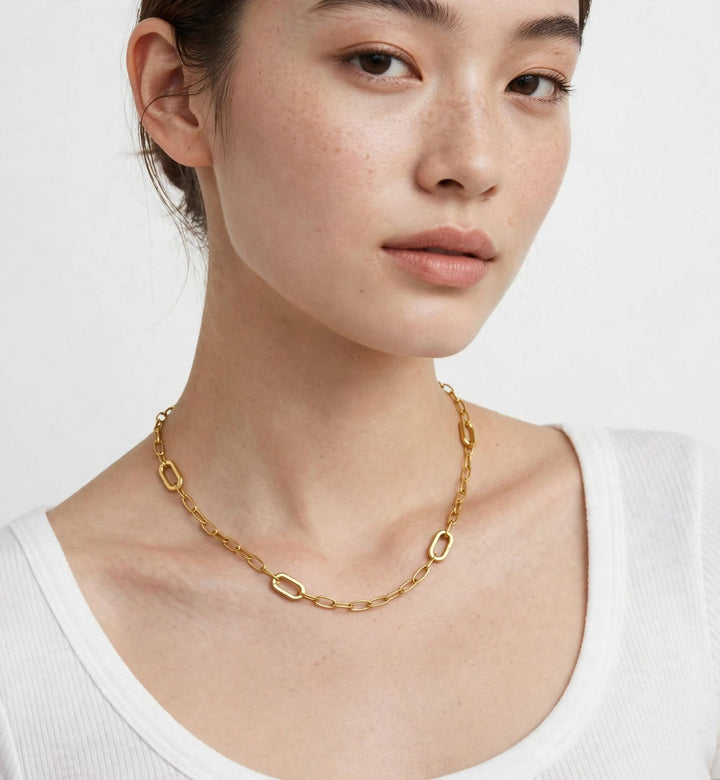 Link Gold Necklace