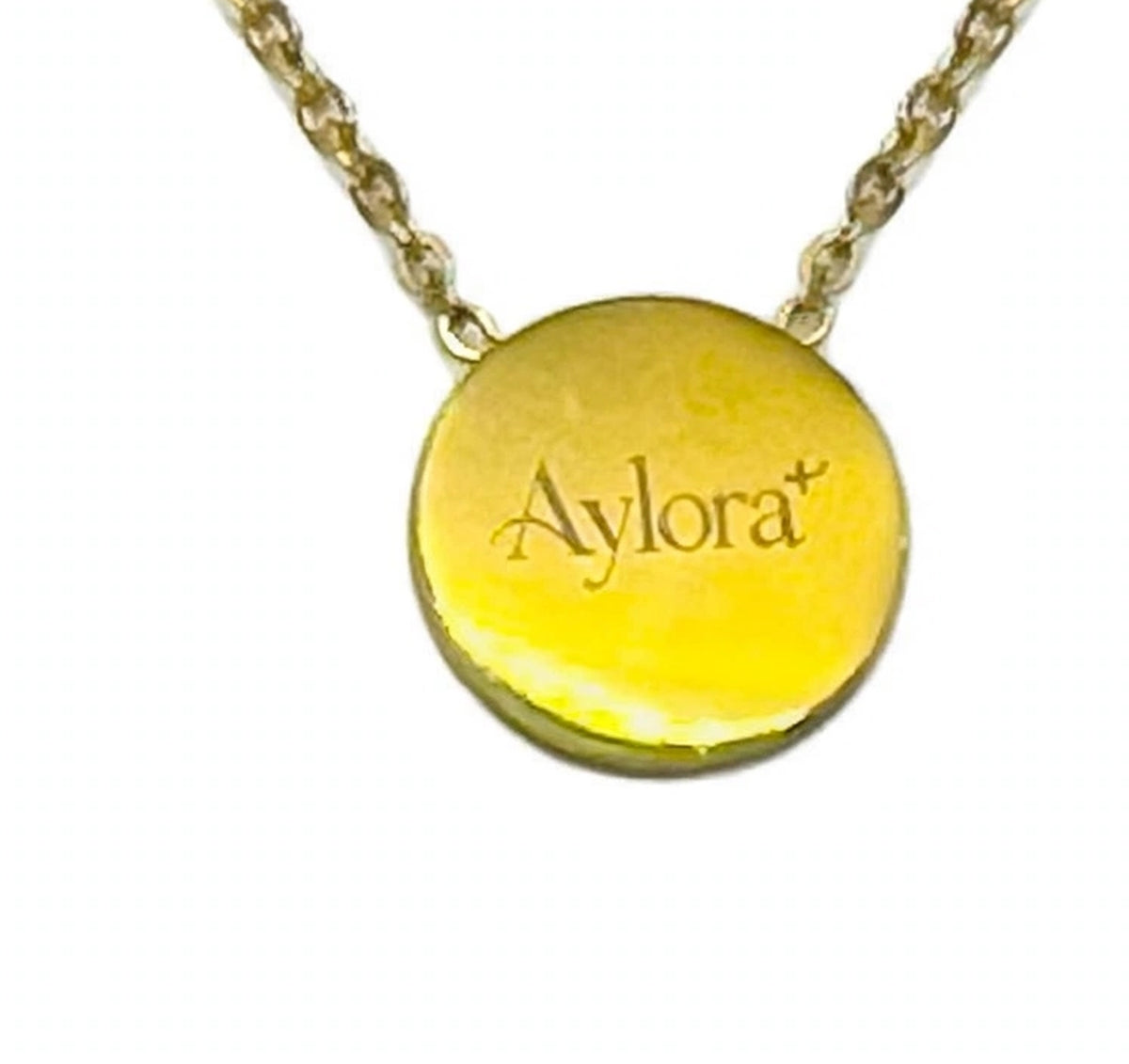 Evil Eye Pendant & Gold Necklace